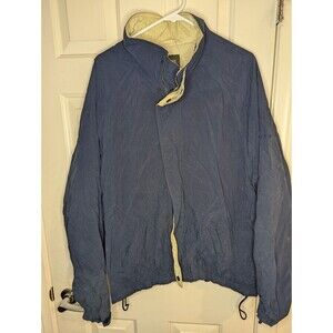 Dockers Golf Windbreaker Jacket Men's XL Blue Lined Outdoor Sports